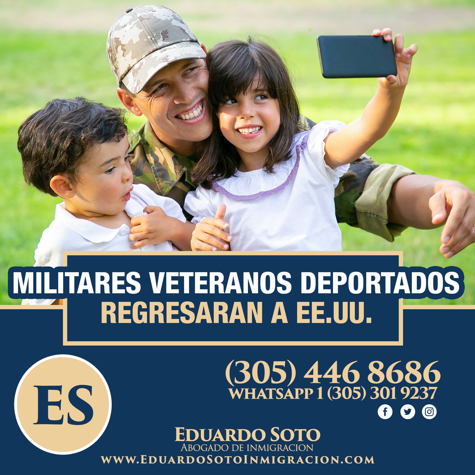Militares Veteranos Deportados Regresaran A EE.UU.