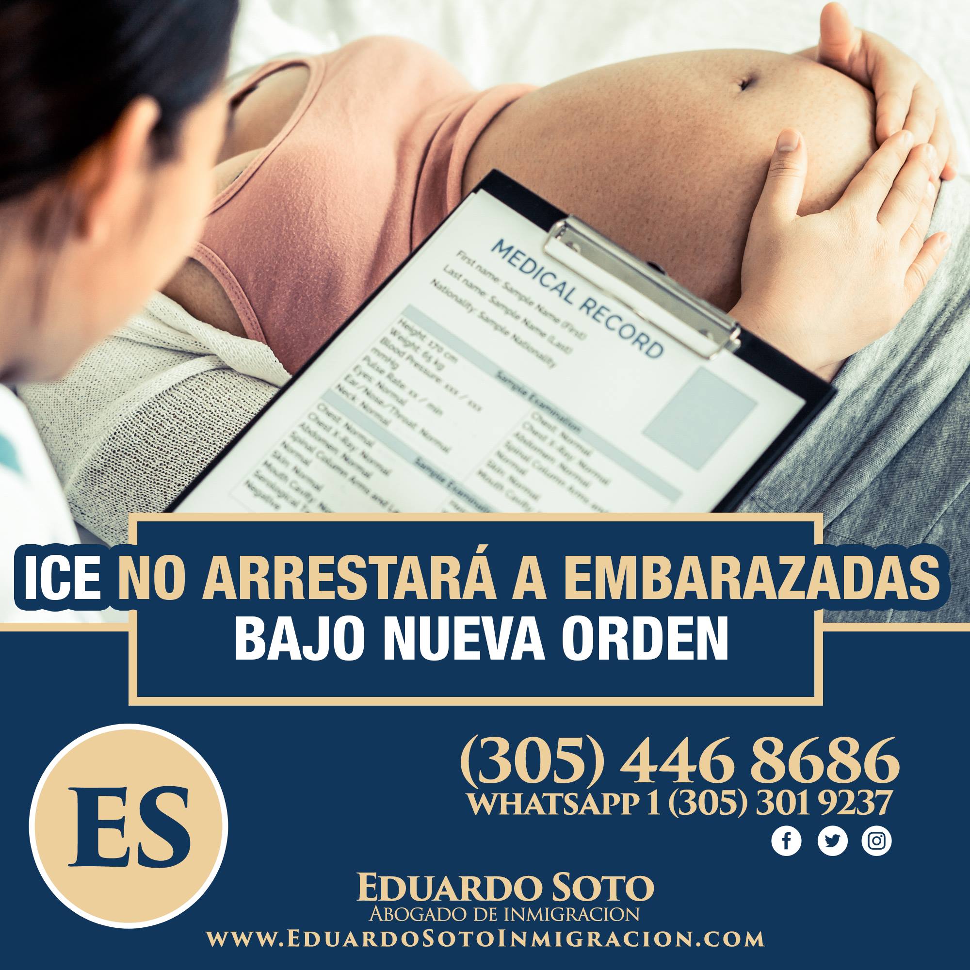 Ice No Arrestara A Embarazoadas Bajo Nueva Orden