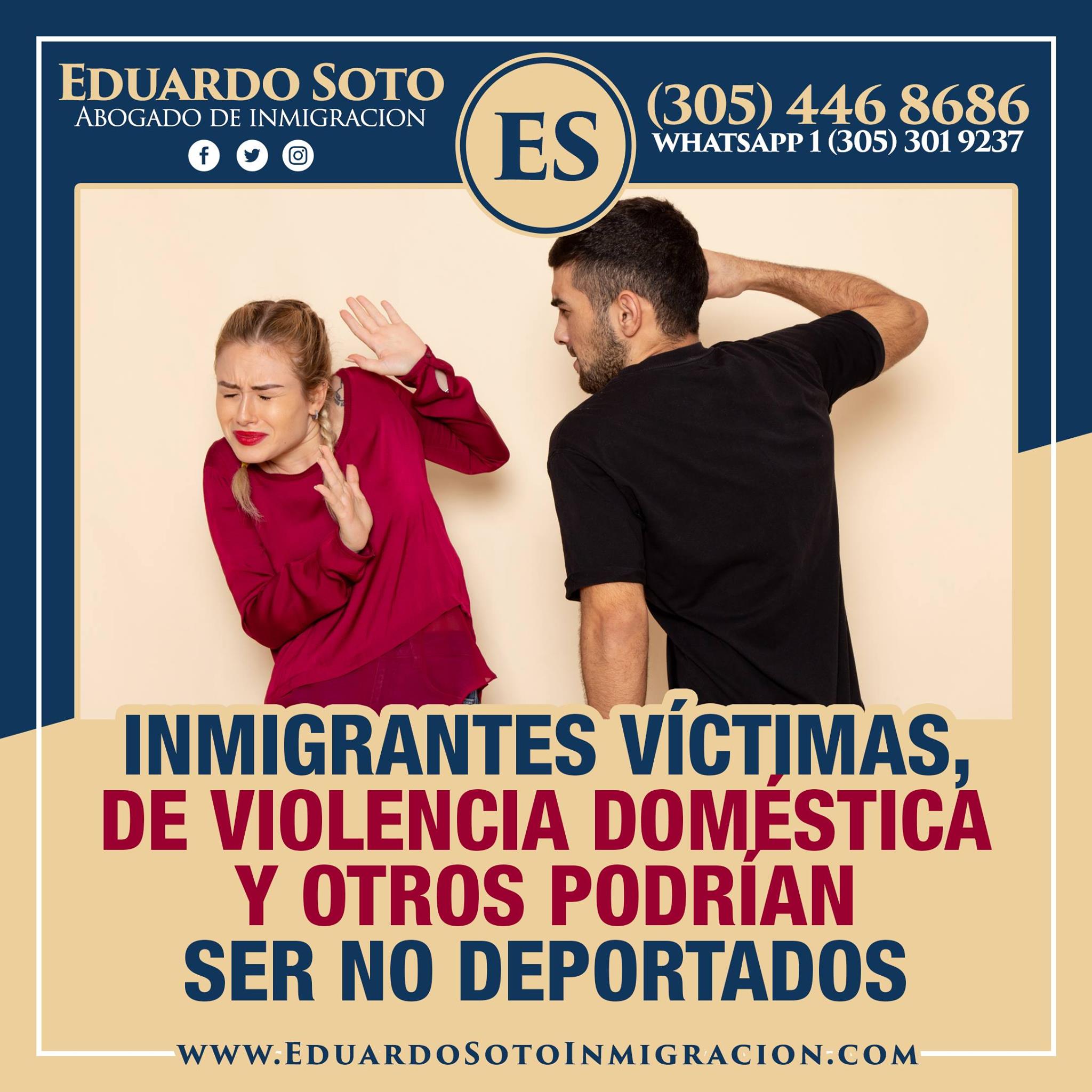 Inmigrantes Victimas, De Violencia Domestica Y Otros Podrian Ser No Deportatos