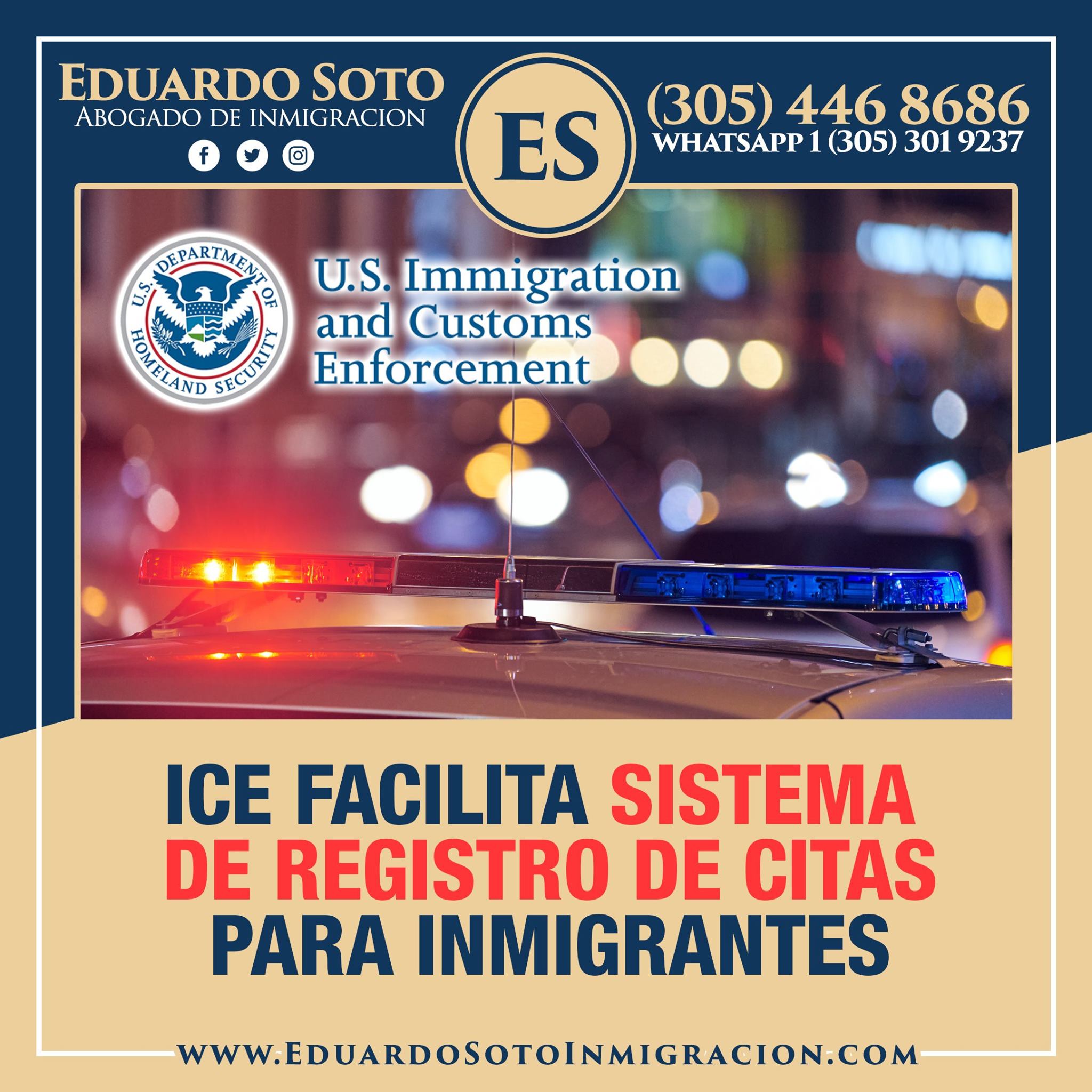 Ice Facilita Sistema De Registro De Citas Para Inmigrantes