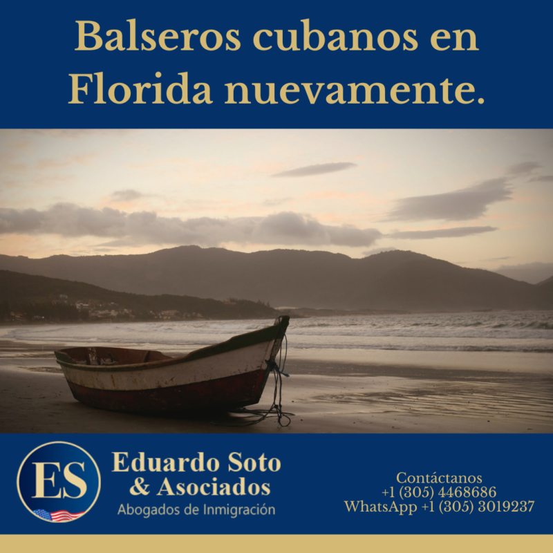 Balseros cubanos en Florida nuevamente